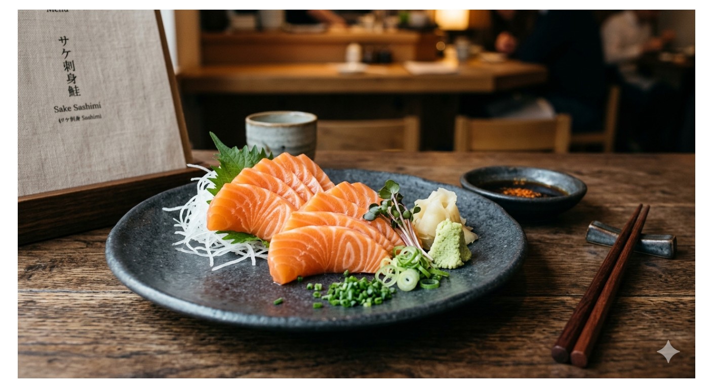Lachs Sashimi (10 stk.)