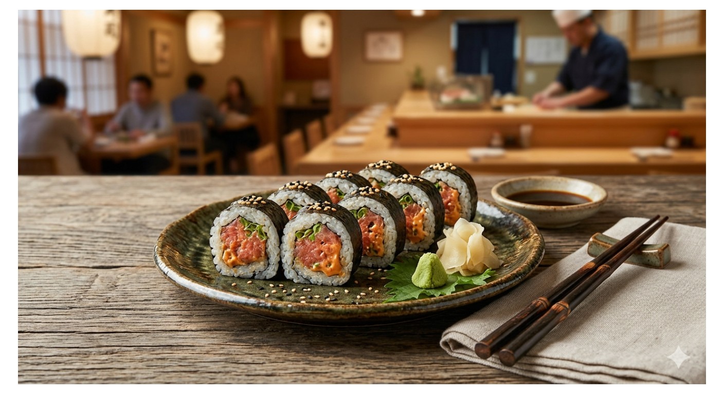 Spicy Tuna Roll (8 stk.)