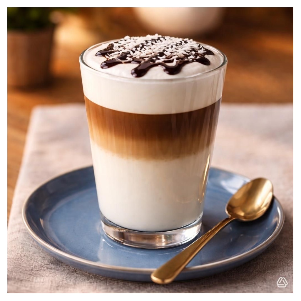 KOKOS SCHOKO LATTE MACCHIATO