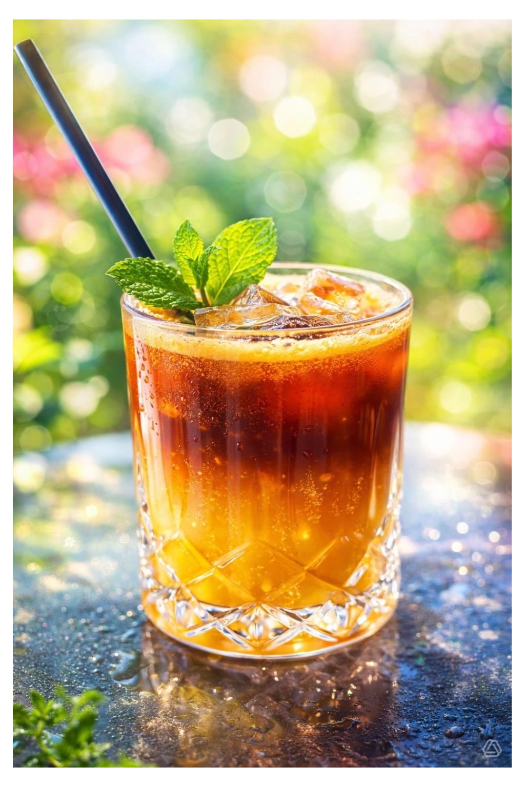Orangensaft mit Espresso