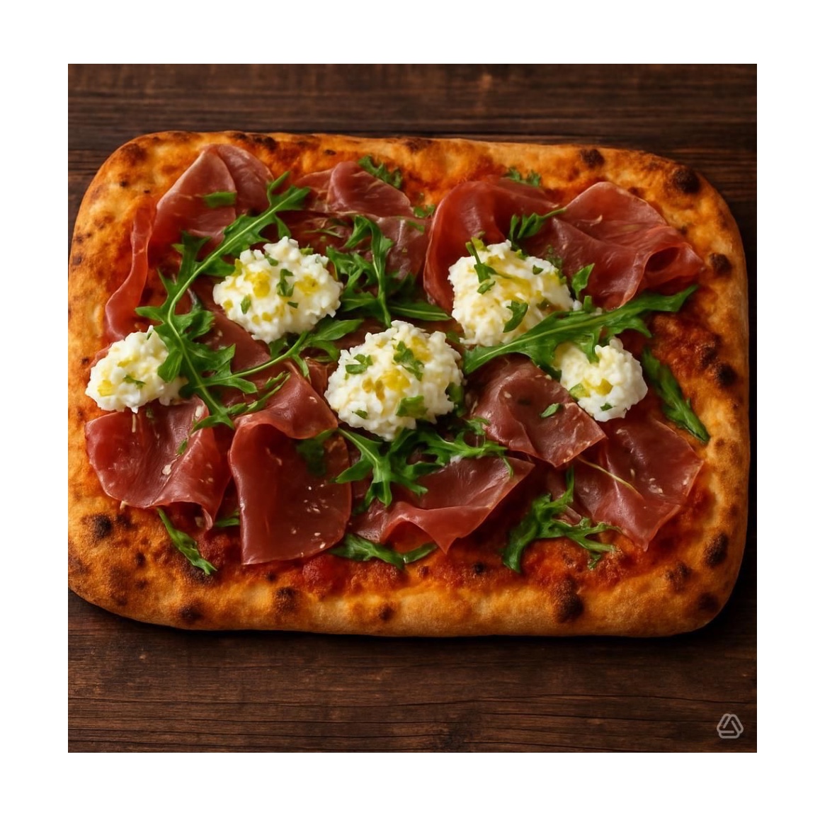 Pinsa Buratta, Bresaola