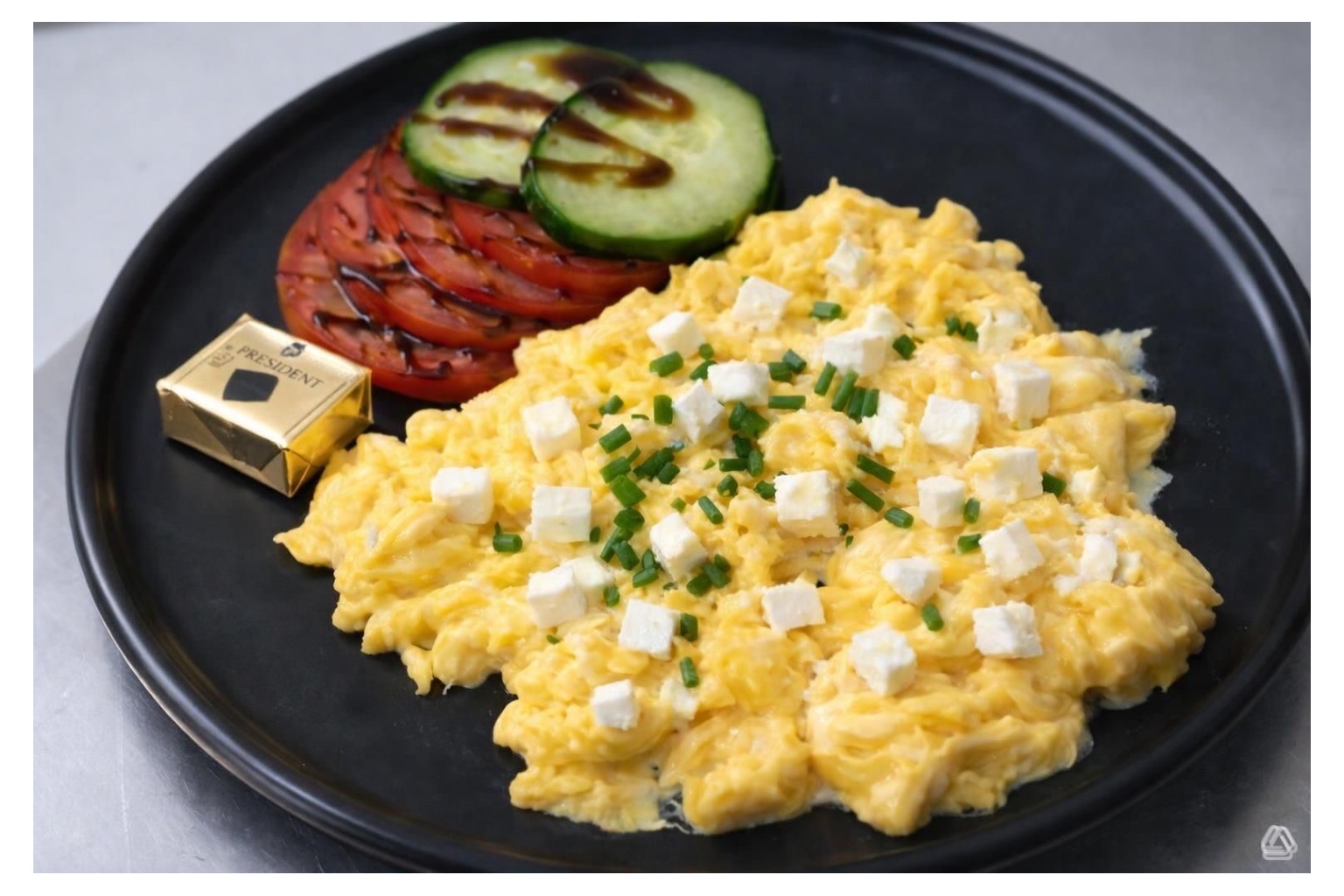 Rührei mit Feta