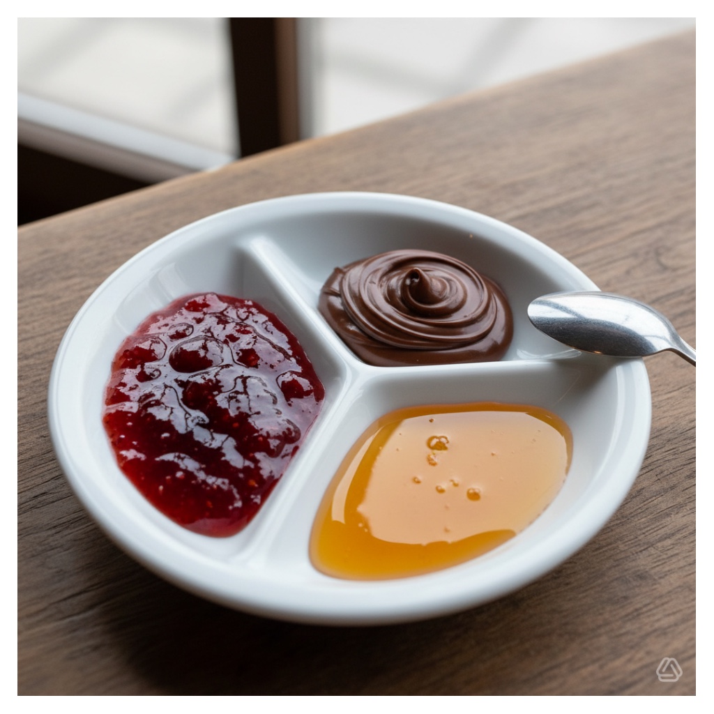 MARMELADE ODER HONIG ODER NUTELLA